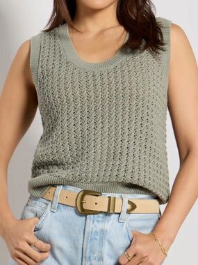 Varley Ferns Open Knit Tank